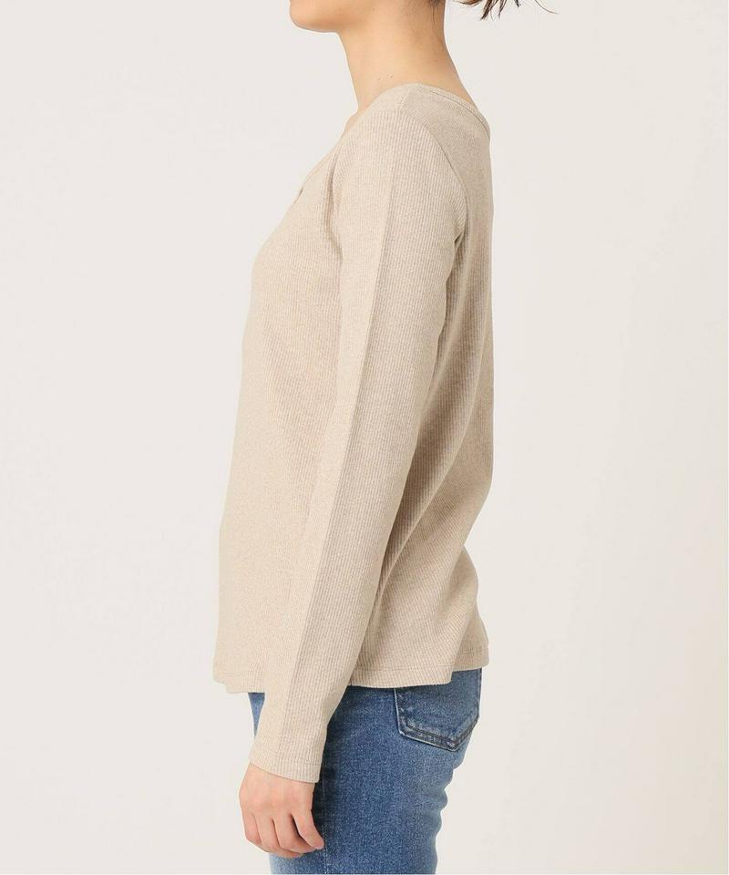 ハリヌキリブヘンリーネックプルオーバー◆（JOURNAL STANDARD relume）