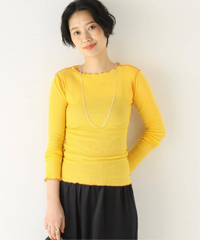 【BASERANGE/ベースレンジ】VEIN LONG SLEEVE：カットソー（JOURNAL STANDARD relume