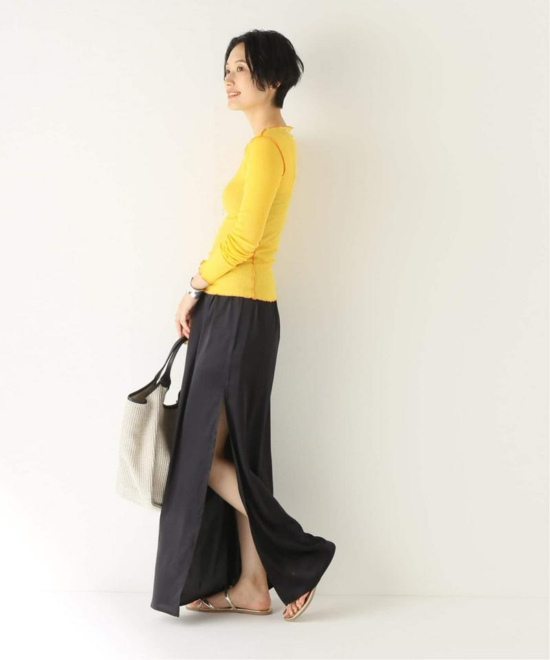 【BASERANGE/ベースレンジ】VEIN LONG SLEEVE：カットソー（JOURNAL STANDARD relume