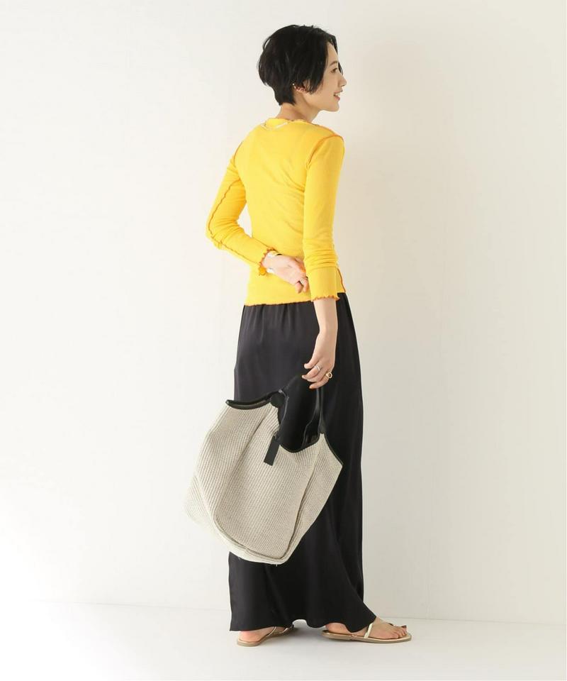 【BASERANGE/ベースレンジ】VEIN LONG SLEEVE：カットソー（JOURNAL STANDARD relume