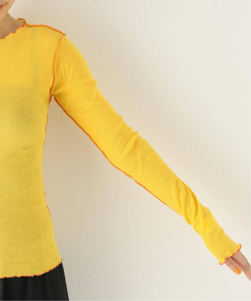 【BASERANGE/ベースレンジ】VEIN LONG SLEEVE：カットソー（JOURNAL STANDARD relume