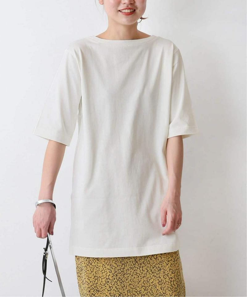 2WayオーバーラップスリットTシャツ◆（JOURNAL STANDARD relume）