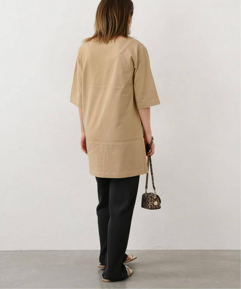 2WayオーバーラップスリットTシャツ◆（JOURNAL STANDARD relume）
