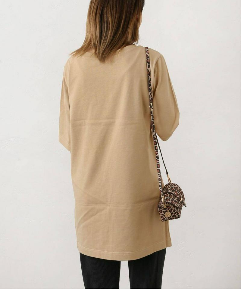 2WayオーバーラップスリットTシャツ◆（JOURNAL STANDARD relume）
