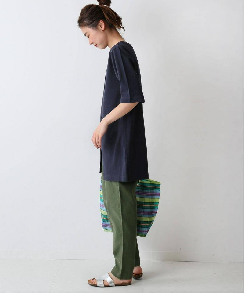 2WayオーバーラップスリットTシャツ◆（JOURNAL STANDARD relume）
