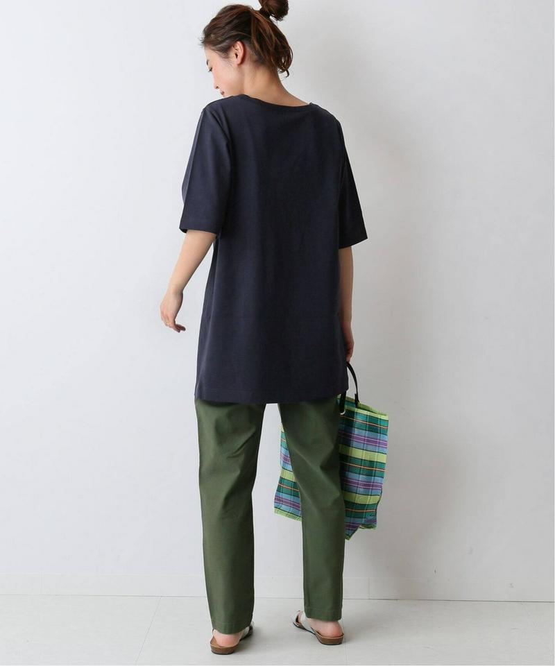 2WayオーバーラップスリットTシャツ◆（JOURNAL STANDARD relume）