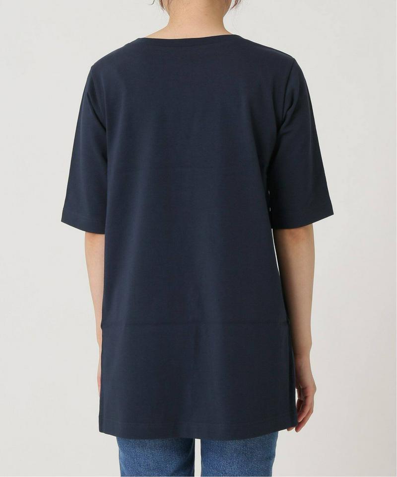 2WayオーバーラップスリットTシャツ◆（JOURNAL STANDARD relume）