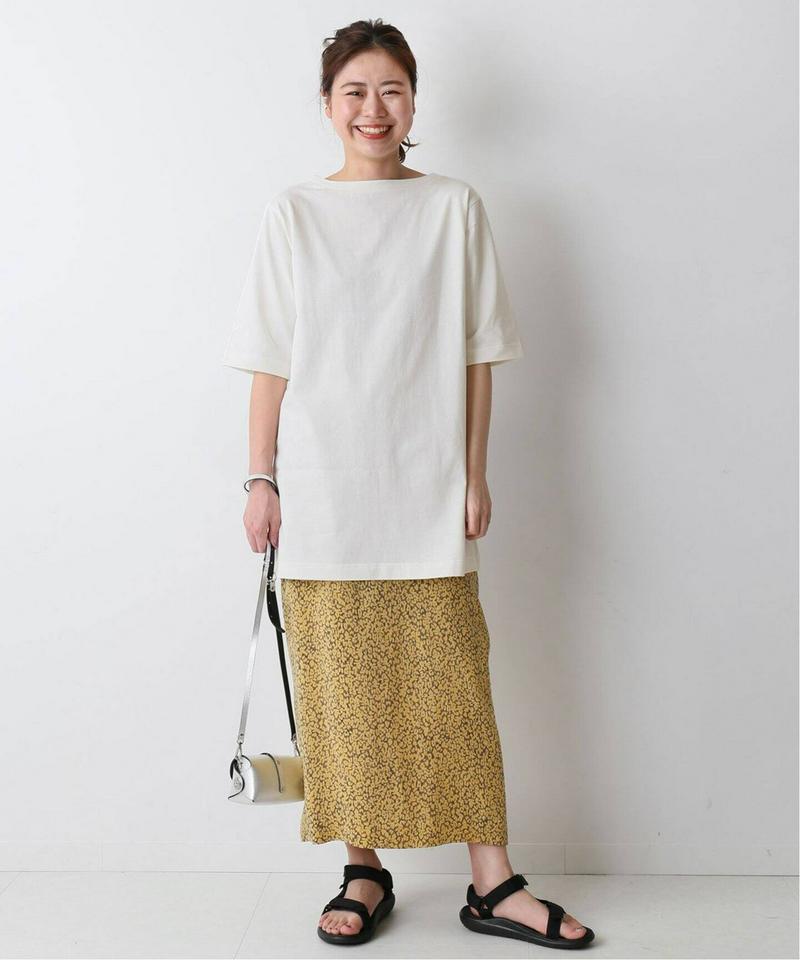 2WayオーバーラップスリットTシャツ◆（JOURNAL STANDARD relume）