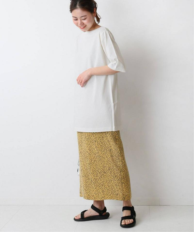 2WayオーバーラップスリットTシャツ◆（JOURNAL STANDARD relume）