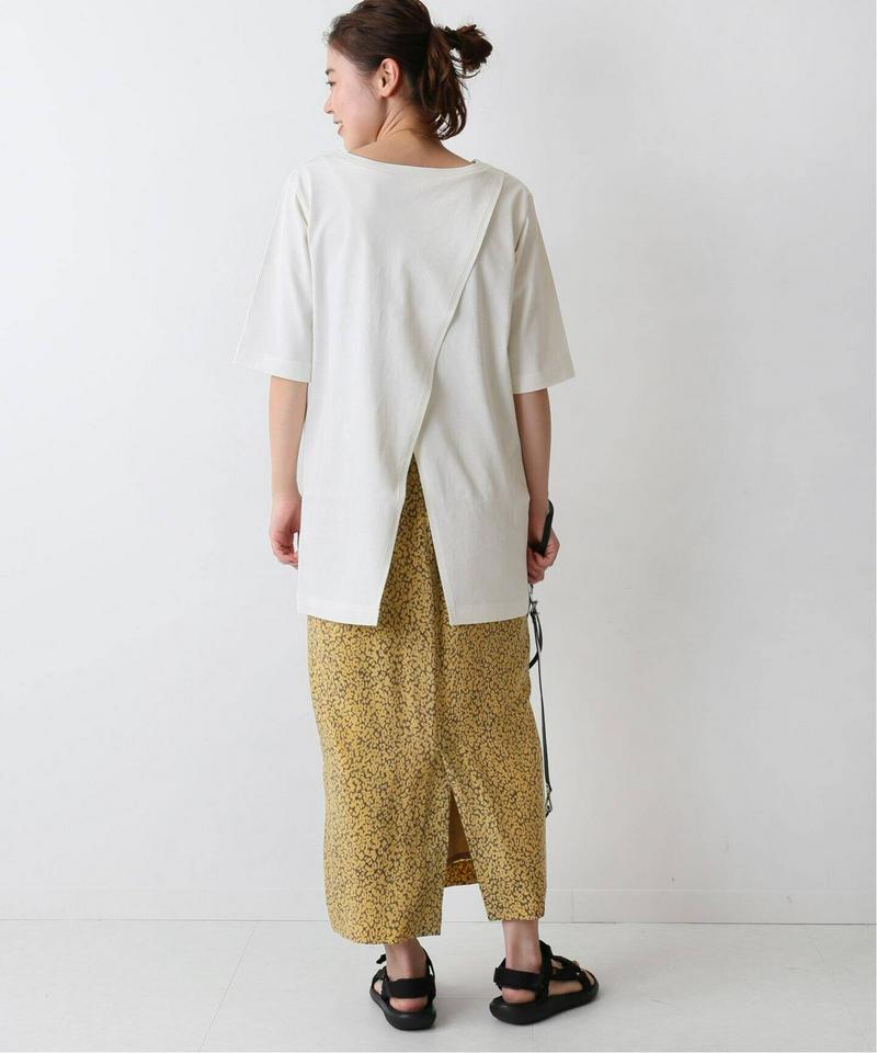 2WayオーバーラップスリットTシャツ◆（JOURNAL STANDARD relume）