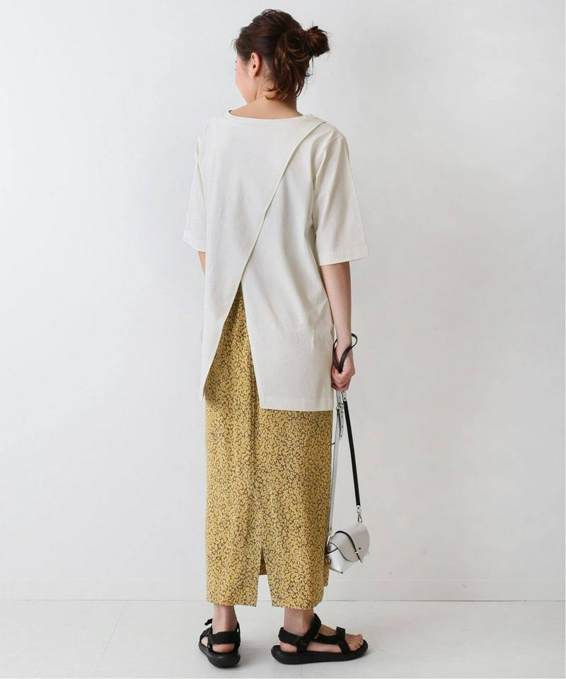 2WayオーバーラップスリットTシャツ◆（JOURNAL STANDARD relume）