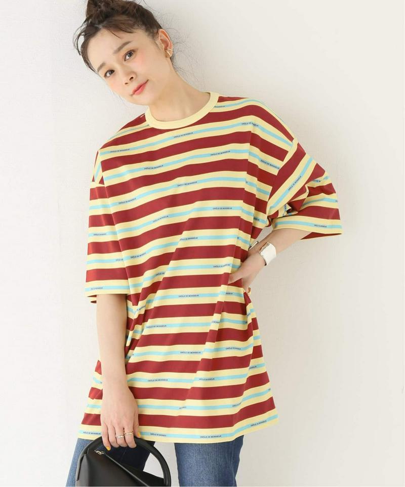 【DROLE DE MONSIEUR / ドロールドムッシュ】Vintage Striped Tee Lo：Tシャツ（JOURN