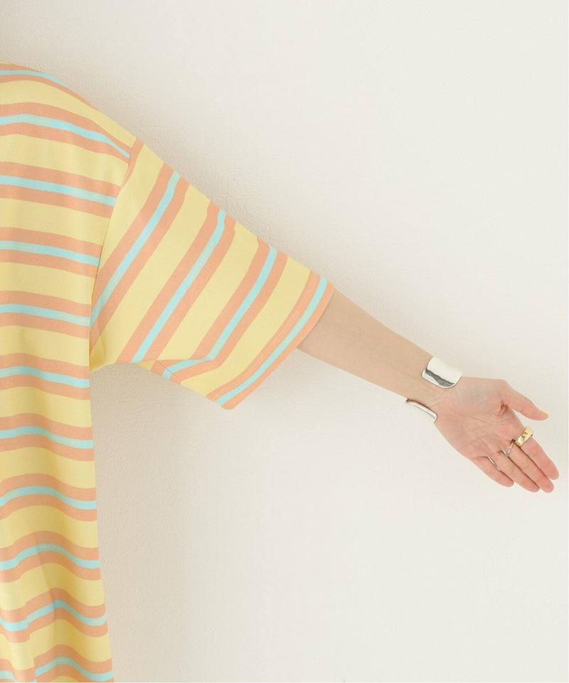 【DROLE DE MONSIEUR / ドロールドムッシュ】Vintage Striped Tee Lo：Tシャツ（JOURN