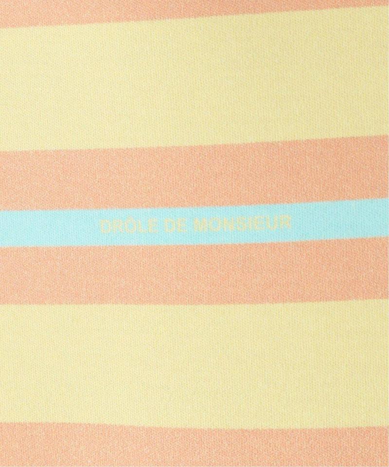 【DROLE DE MONSIEUR / ドロールドムッシュ】Vintage Striped Tee Lo：Tシャツ（JOURN