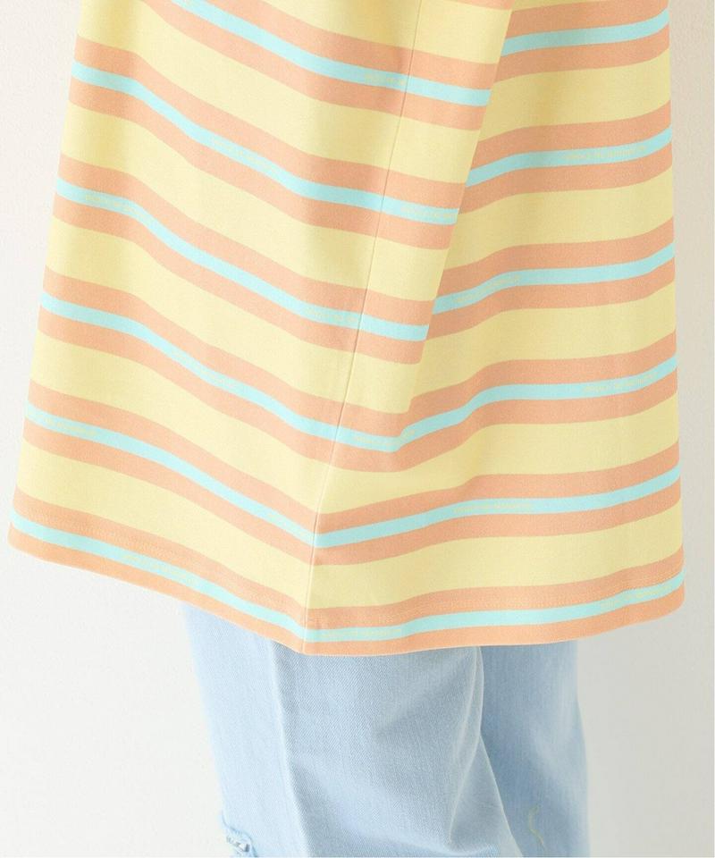 【DROLE DE MONSIEUR / ドロールドムッシュ】Vintage Striped Tee Lo：Tシャツ（JOURN