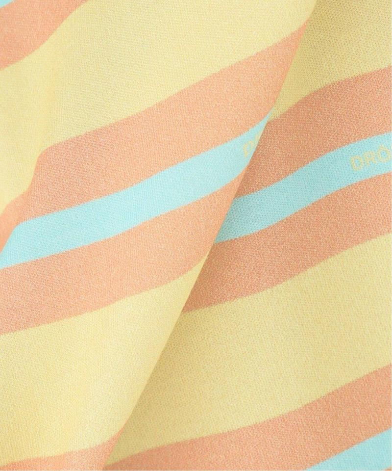 【DROLE DE MONSIEUR / ドロールドムッシュ】Vintage Striped Tee Lo：Tシャツ（JOURN