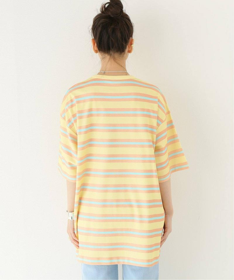 【DROLE DE MONSIEUR / ドロールドムッシュ】Vintage Striped Tee Lo：Tシャツ（JOURN