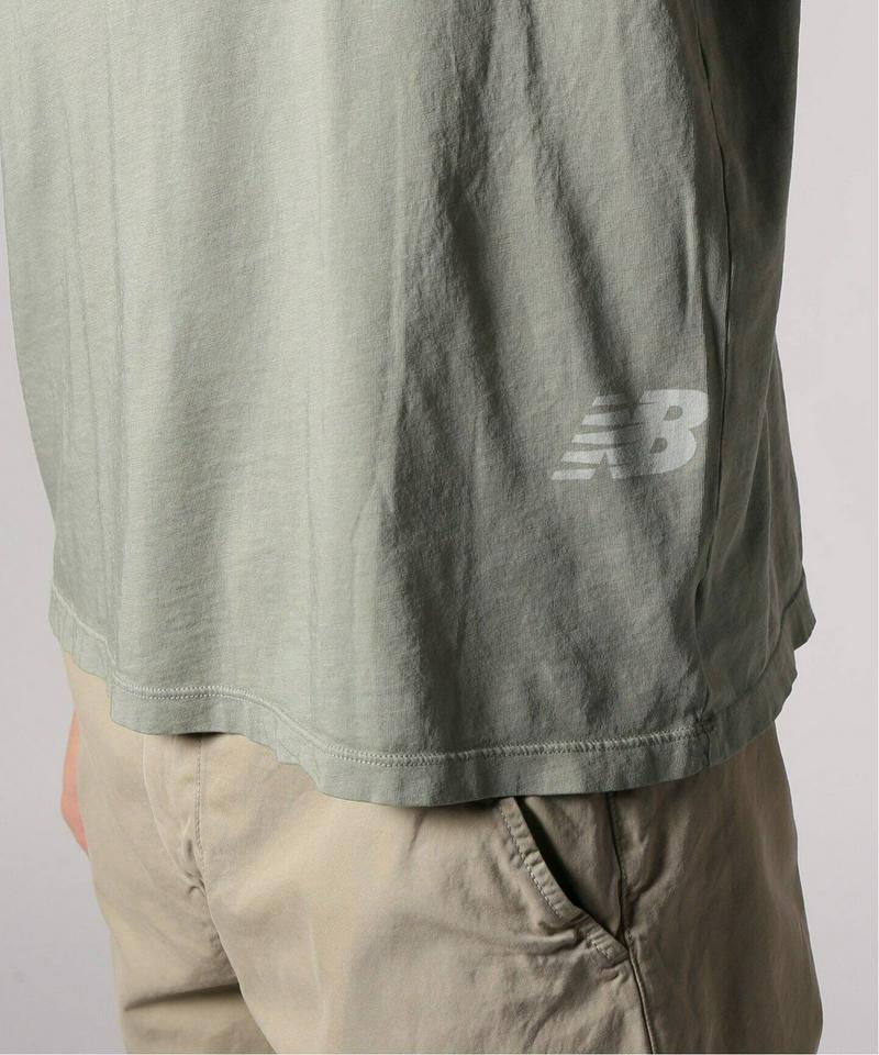【New Balance×SAVE KHAKI UNITED】 S/S SUPIMA SPORT TEE W/WRAP PRIN