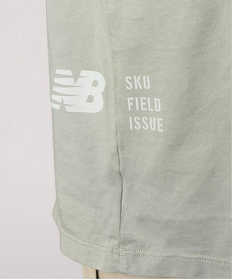 【New Balance×SAVE KHAKI UNITED】 S/S SUPIMA SPORT TEE W/WRAP PRIN