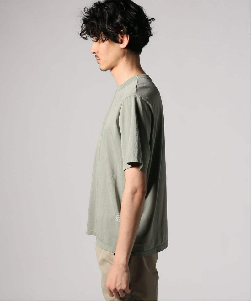 【New Balance×SAVE KHAKI UNITED】 S/S SUPIMA SPORT TEE W/WRAP PRIN