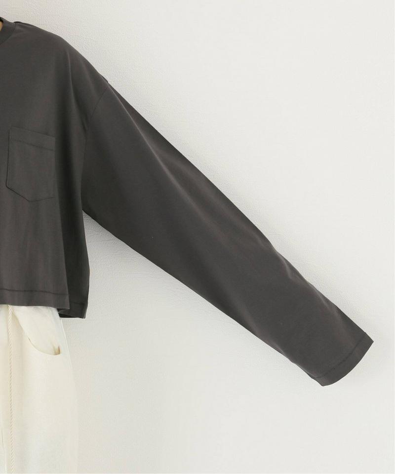 【STAND ALONE/スタンド アローン】L/S SHORT-T-SH：カットソー（JOURNAL STANDARD）