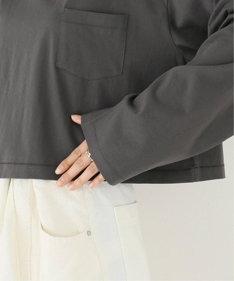 【STAND ALONE/スタンド アローン】L/S SHORT-T-SH：カットソー（JOURNAL STANDARD）
