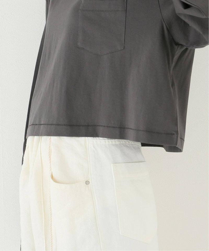 【STAND ALONE/スタンド アローン】L/S SHORT-T-SH：カットソー（JOURNAL STANDARD）