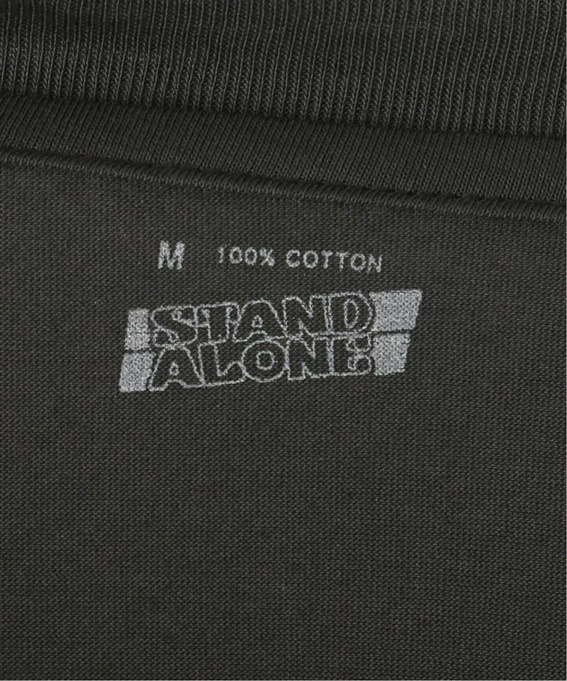 【STAND ALONE/スタンド アローン】L/S SHORT-T-SH：カットソー（JOURNAL STANDARD）