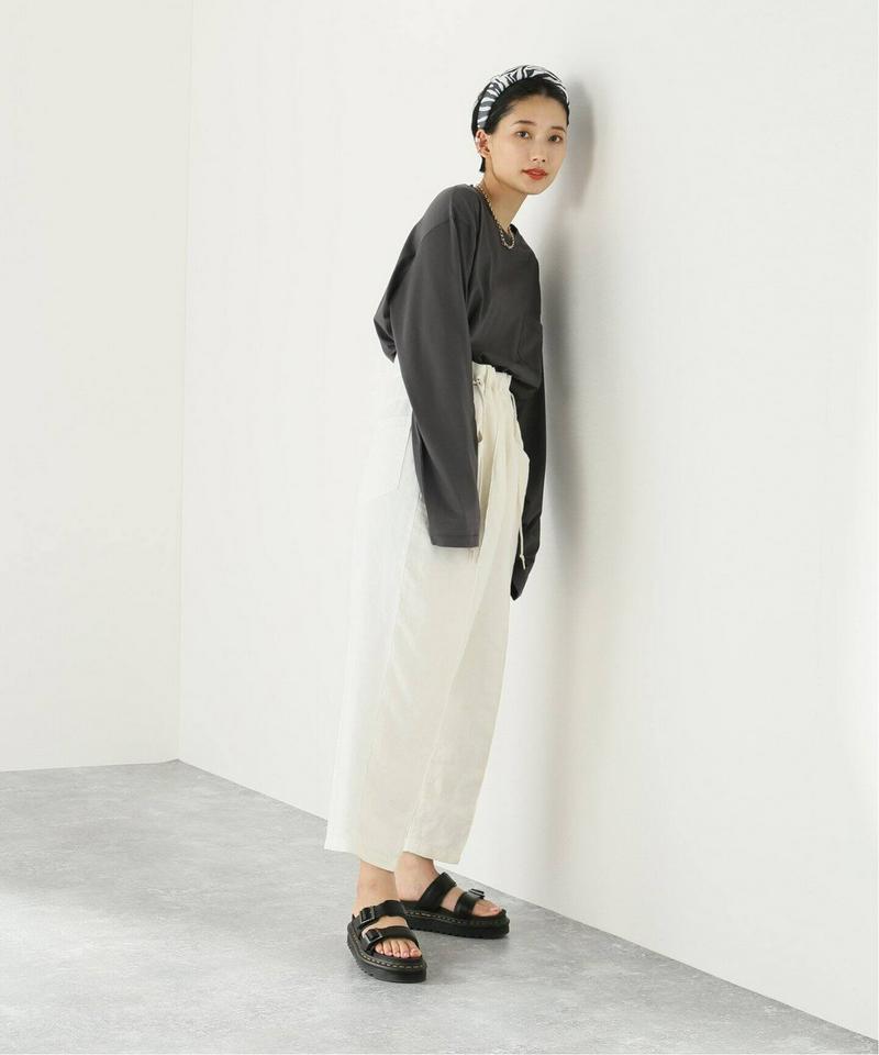 【STAND ALONE/スタンド アローン】L/S SHORT-T-SH：カットソー（JOURNAL STANDARD）