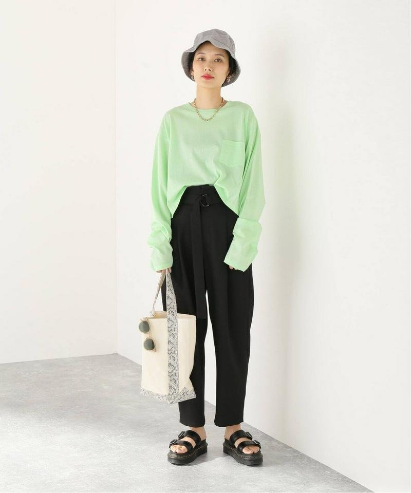 【STAND ALONE/スタンド アローン】L/S SHORT-T-SH：カットソー（JOURNAL STANDARD）