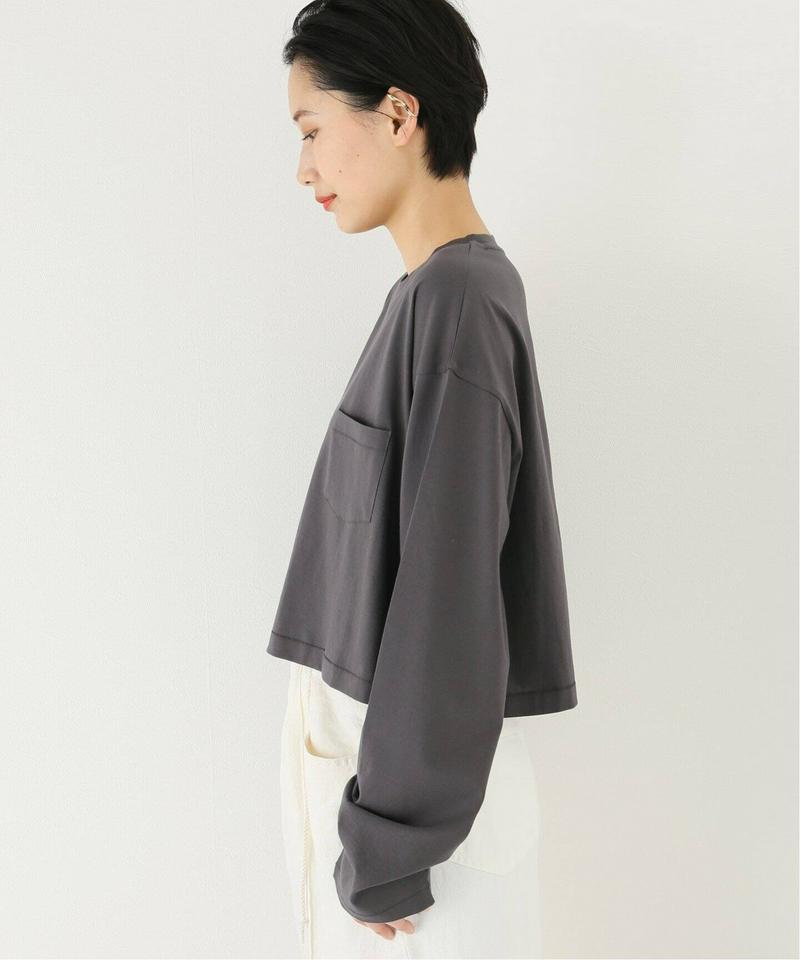 【STAND ALONE/スタンド アローン】L/S SHORT-T-SH：カットソー（JOURNAL STANDARD）