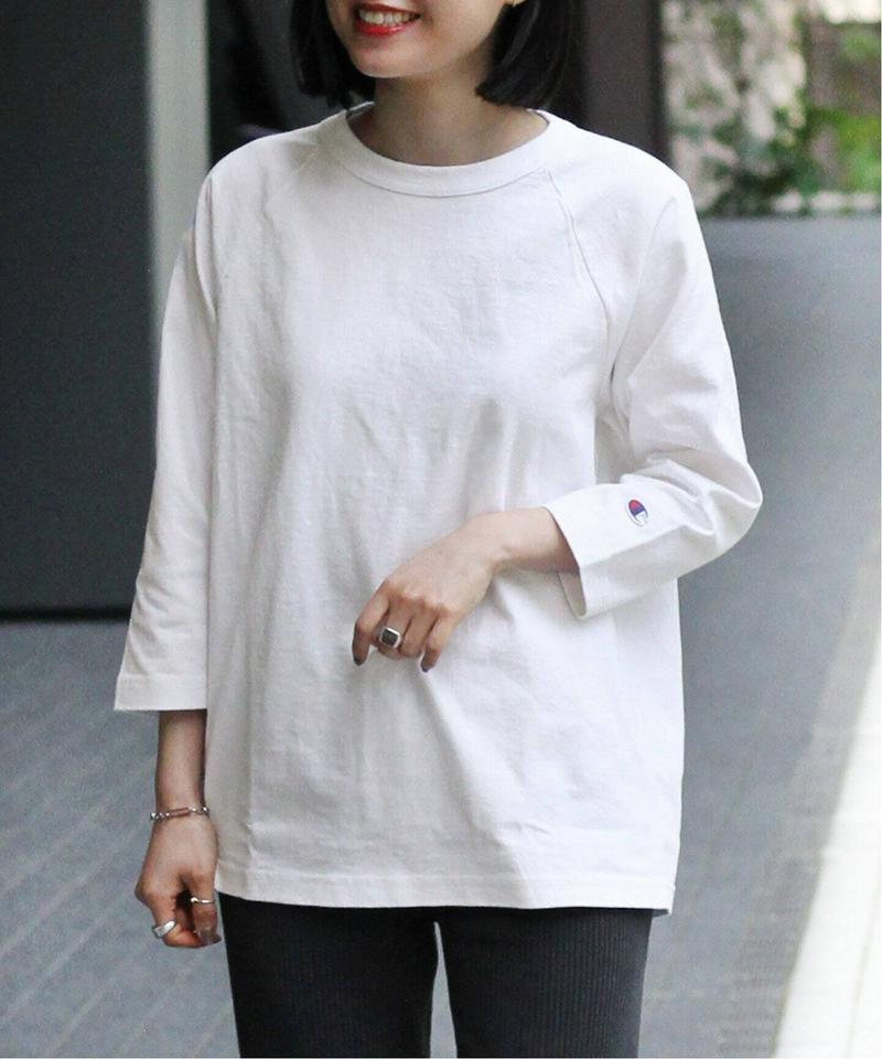 【CHAMPION/チャンピオン】T1011 RAGLAN 3/4 SLEEVE T-SHIRT：Tシャツ◆（JOURNAL S