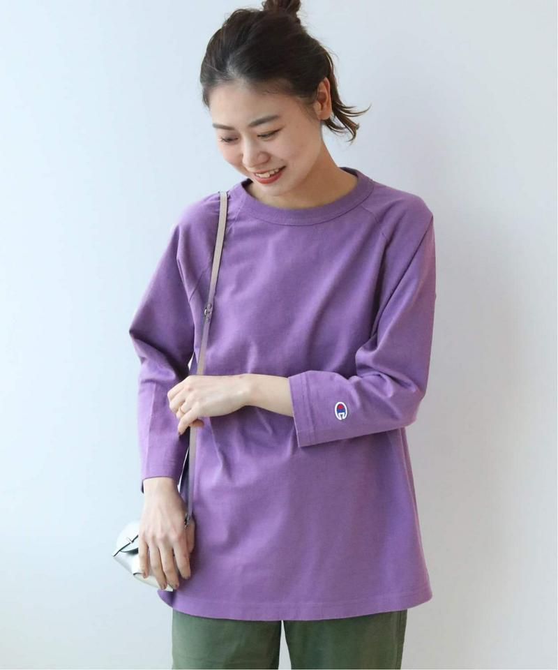 【CHAMPION/チャンピオン】T1011 RAGLAN 3/4 SLEEVE T-SHIRT：Tシャツ◆（JOURNAL S