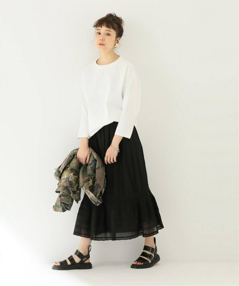 【CHAMPION/チャンピオン】T1011 RAGLAN 3/4 SLEEVE T-SHIRT：Tシャツ◆（JOURNAL S