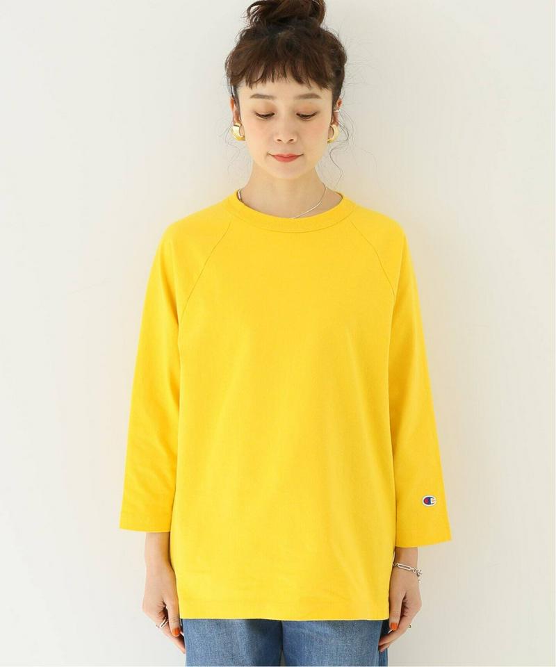 【CHAMPION/チャンピオン】T1011 RAGLAN 3/4 SLEEVE T-SHIRT：Tシャツ◆（JOURNAL S