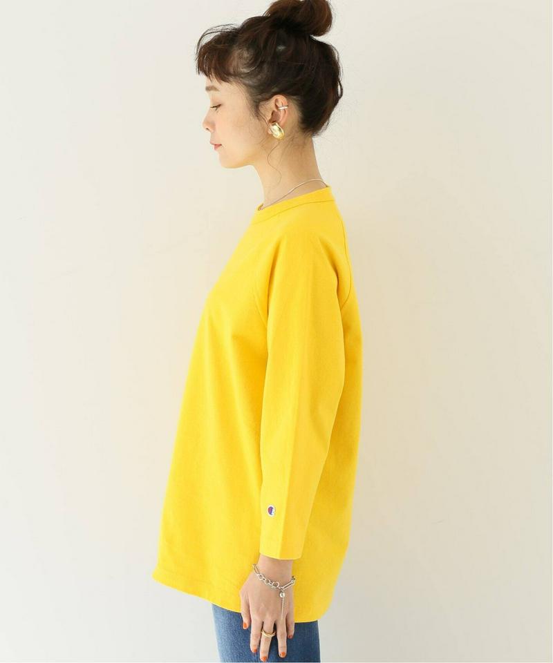 【CHAMPION/チャンピオン】T1011 RAGLAN 3/4 SLEEVE T-SHIRT：Tシャツ◆（JOURNAL S