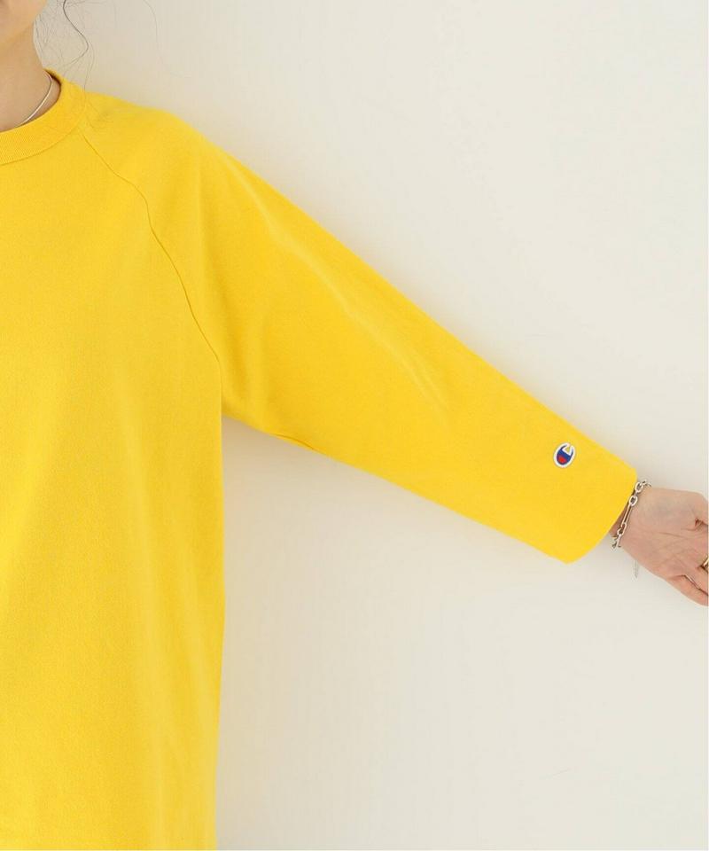 【CHAMPION/チャンピオン】T1011 RAGLAN 3/4 SLEEVE T-SHIRT：Tシャツ◆（JOURNAL S