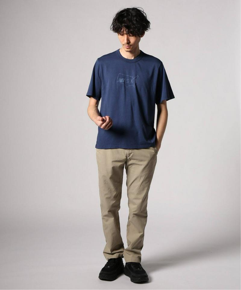【New Balance×SAVE KHAKI UNITED】 S/S SUPIMA SPORT TEE W/ICON PRIN