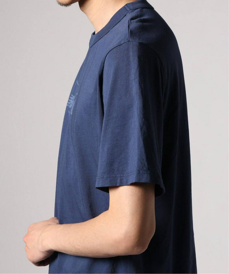 【New Balance×SAVE KHAKI UNITED】 S/S SUPIMA SPORT TEE W/ICON PRIN