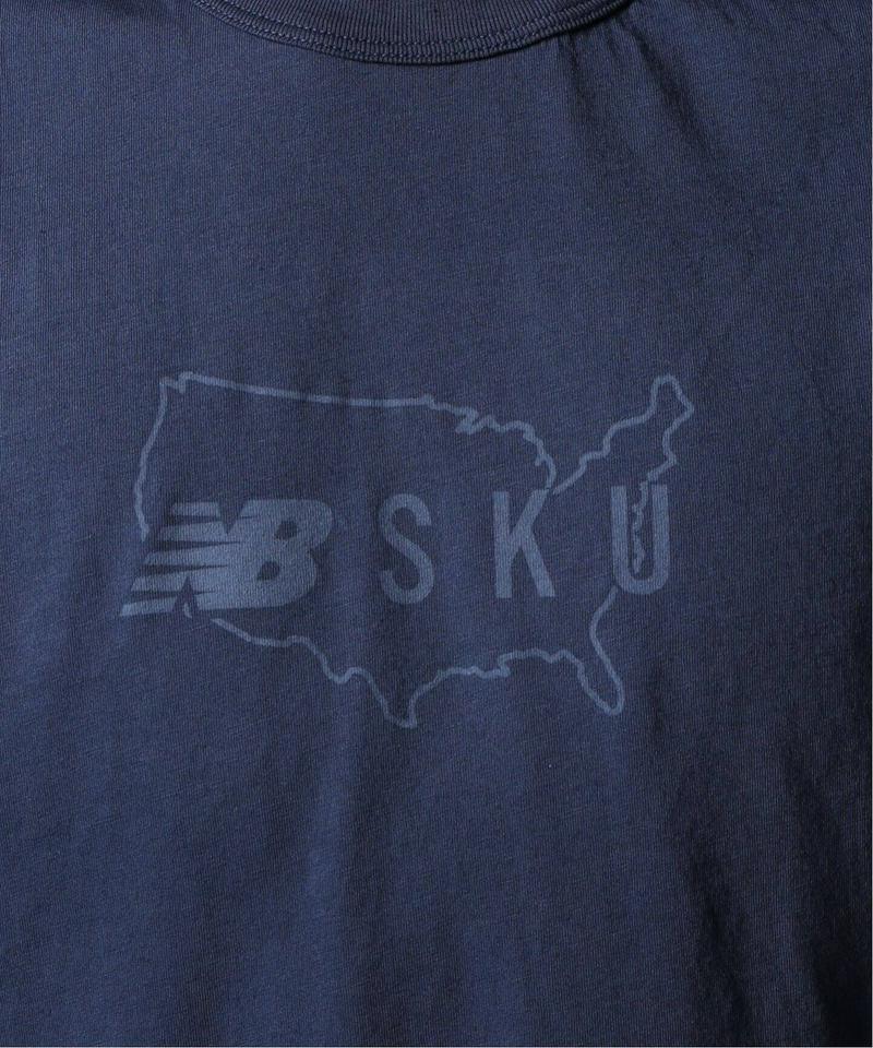 【New Balance×SAVE KHAKI UNITED】 S/S SUPIMA SPORT TEE W/ICON PRIN