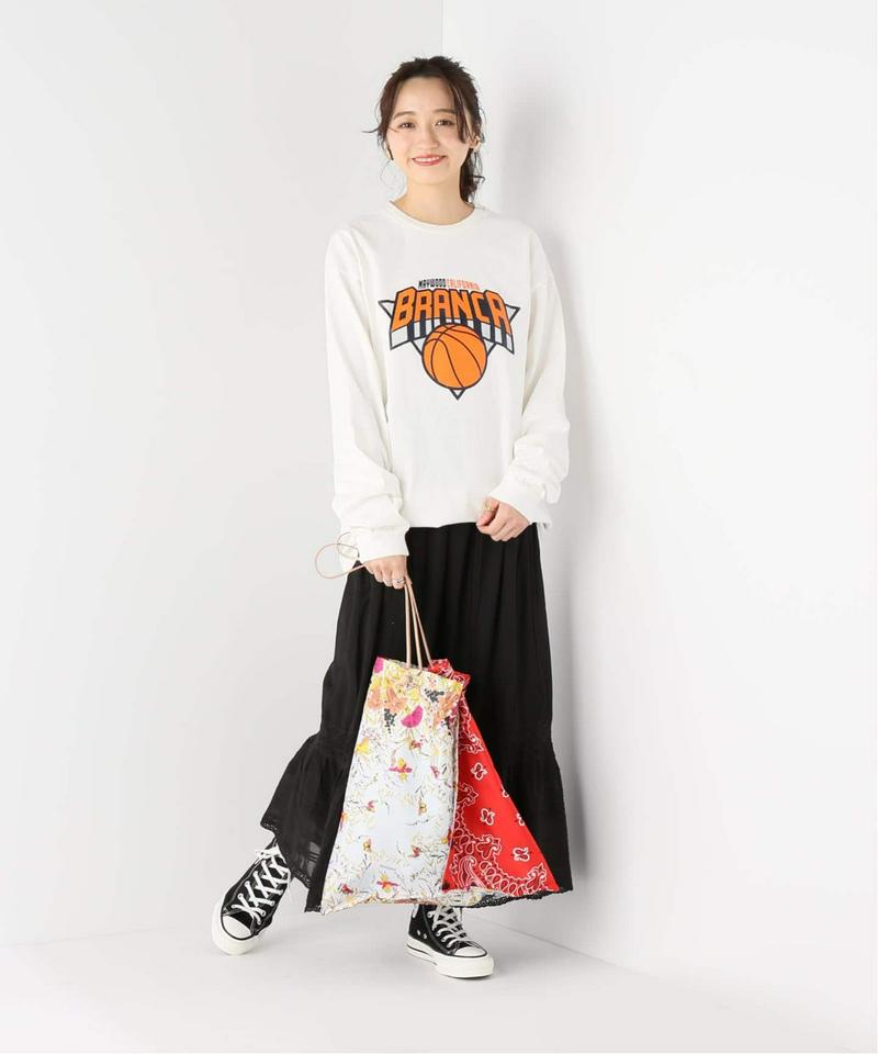【＋81 BRANCA/プラスハチイチブランカ】Team L/S Tee：Tシャツ◆（JOURNAL STANDARD relume）