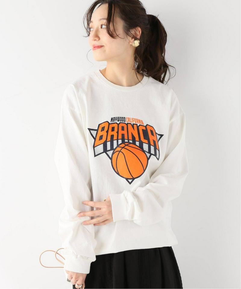 【＋81 BRANCA/プラスハチイチブランカ】Team L/S Tee：Tシャツ◆（JOURNAL STANDARD relume）