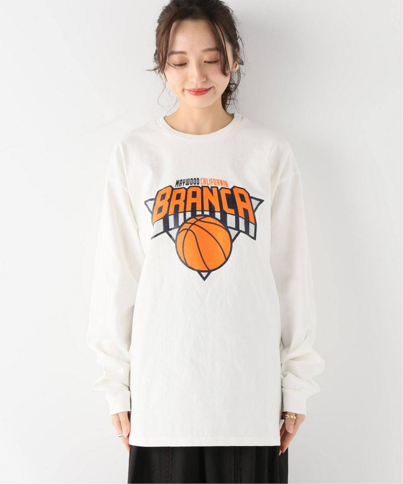 【＋81 BRANCA/プラスハチイチブランカ】Team L/S Tee：Tシャツ◆（JOURNAL STANDARD relume）