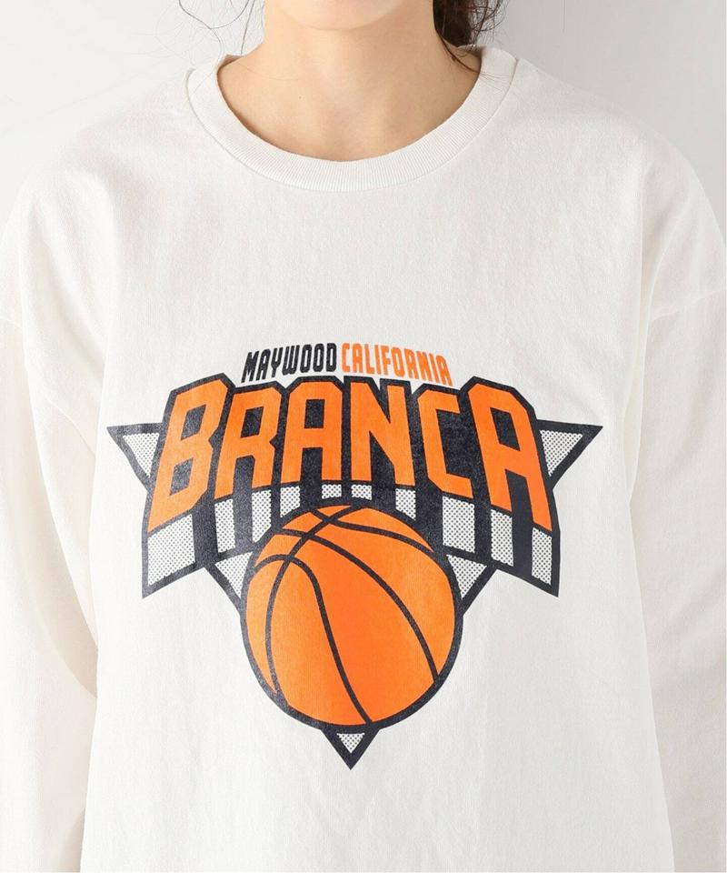【＋81 BRANCA/プラスハチイチブランカ】Team L/S Tee：Tシャツ◆（JOURNAL STANDARD relume）