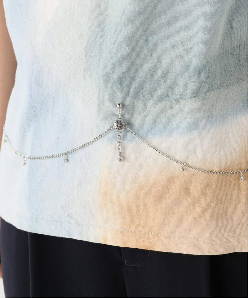 【COLLINA STRADA/コリーナ・ストラーダ】 BELLYCHAIN TEE：Tシャツ