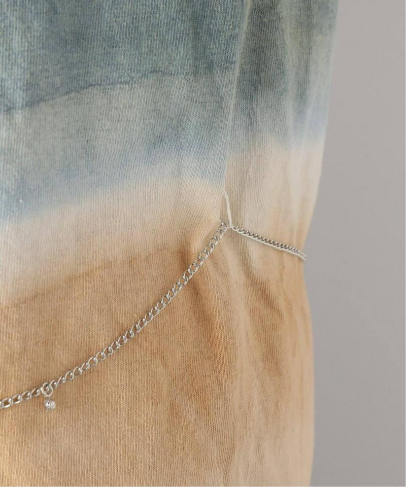 【COLLINA STRADA/コリーナ・ストラーダ】 BELLYCHAIN TEE：Tシャツ