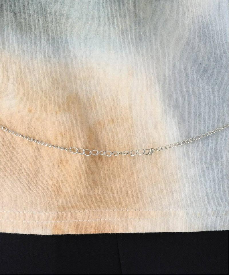 【COLLINA STRADA/コリーナ・ストラーダ】 BELLYCHAIN TEE：Tシャツ
