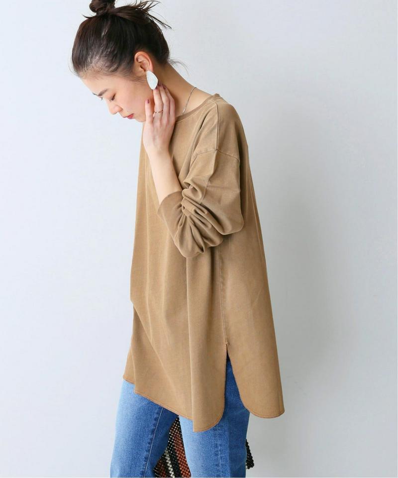 ピグメントロングスリーブTシャツ◆（JOURNAL STANDARD relume）