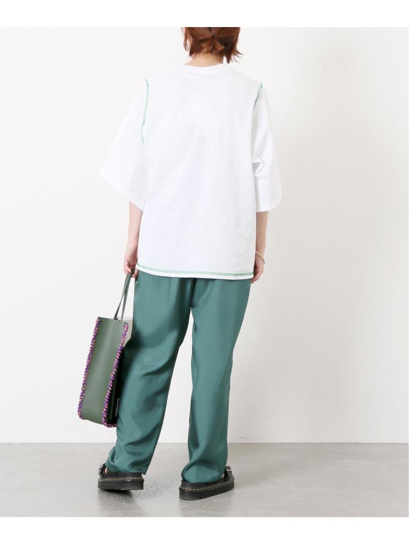PRE_INSIDE OUT WIDE SLEEVE T（PRE_）