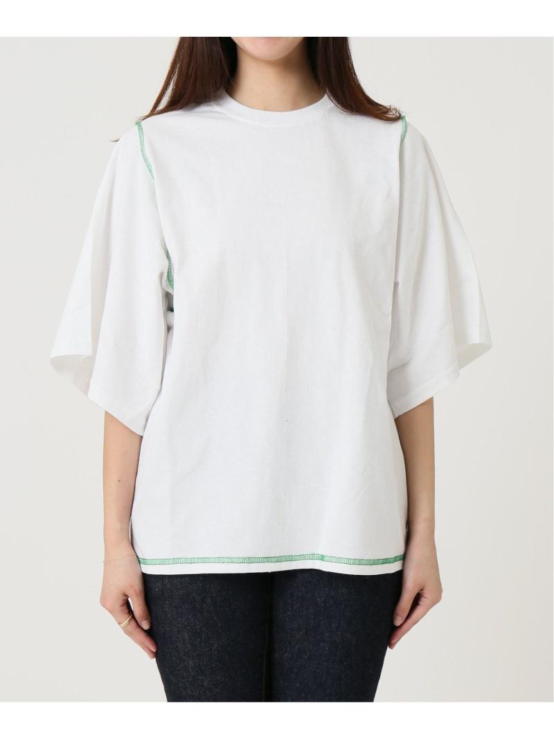 PRE_INSIDE OUT WIDE SLEEVE T（PRE_）